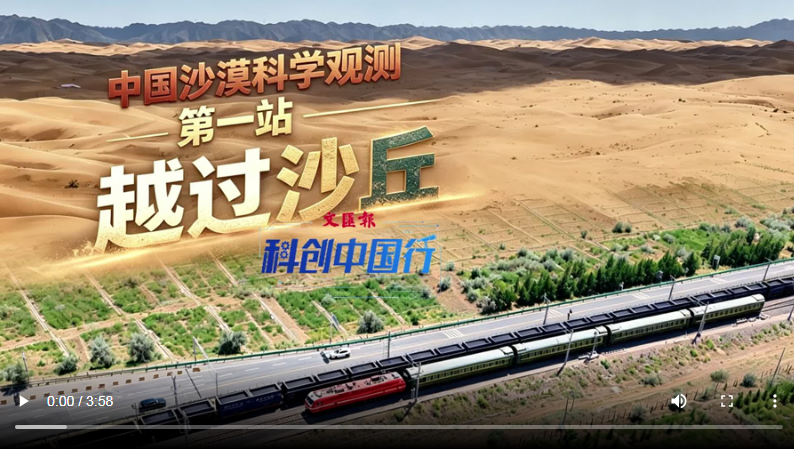 【上观新闻】科创中国行·沙坡头：中国治沙，世界第一？好多老外来取经